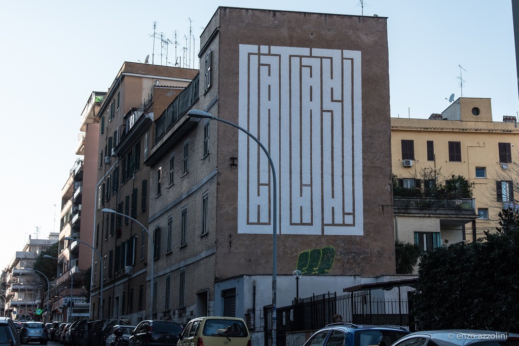 atlas street art torpignattara roma