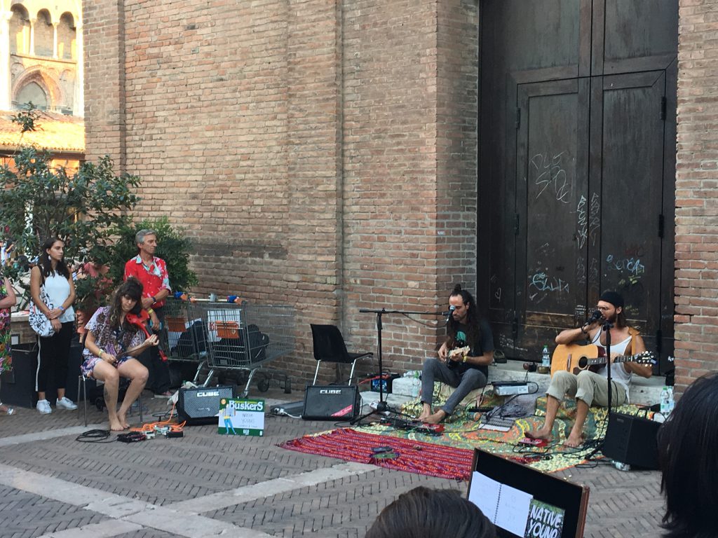 ferrara, buskers festival, artisti di strada