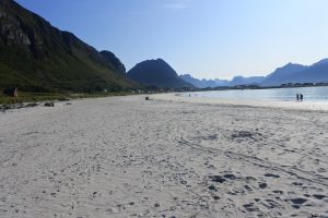 La spiaggia di Ramberg