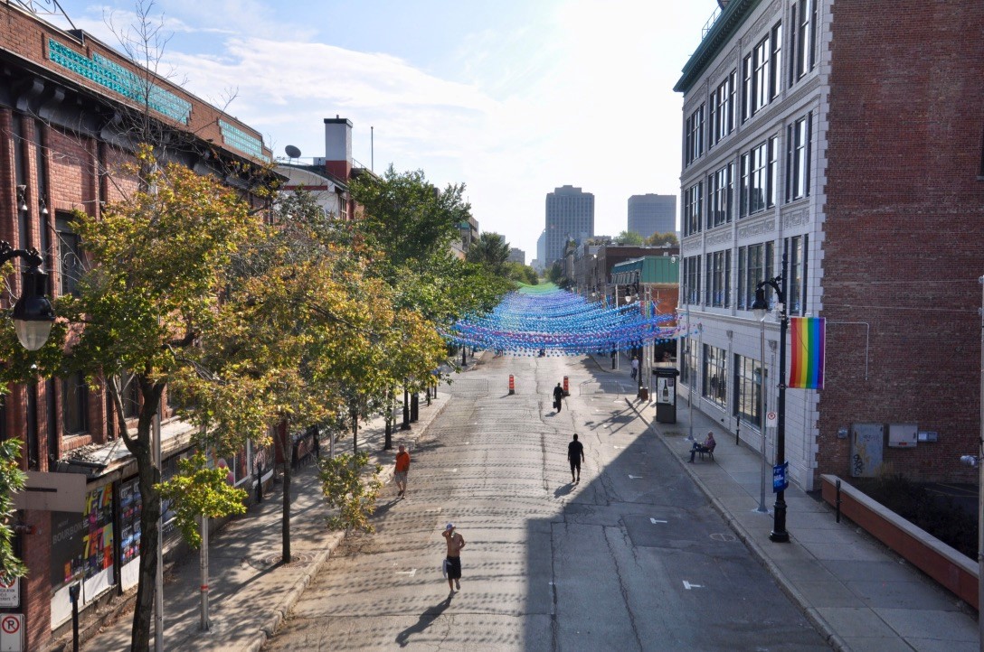 Montréal pride street