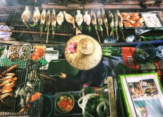 Thai food a Bangkok