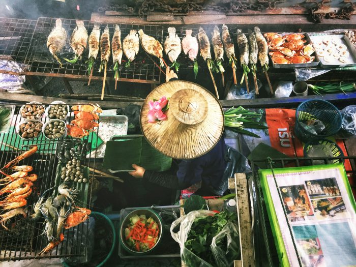 Thai food a Bangkok